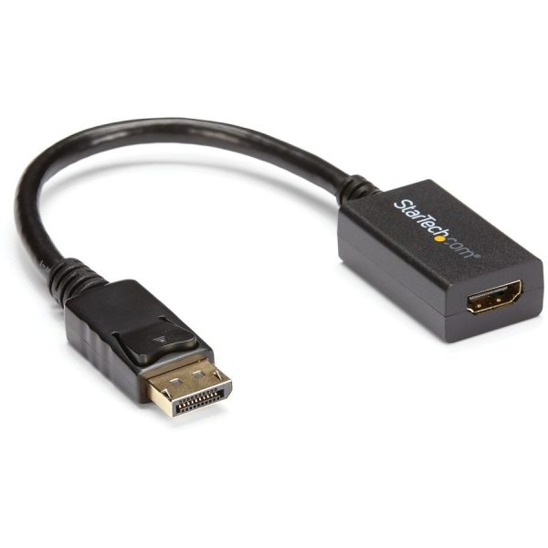 StarTech.com DisplayPort to HDMI Adapter, Passive DP 1,2 to HDMI Dongle, DP Male to HDMI Female Video Converter – Image 6