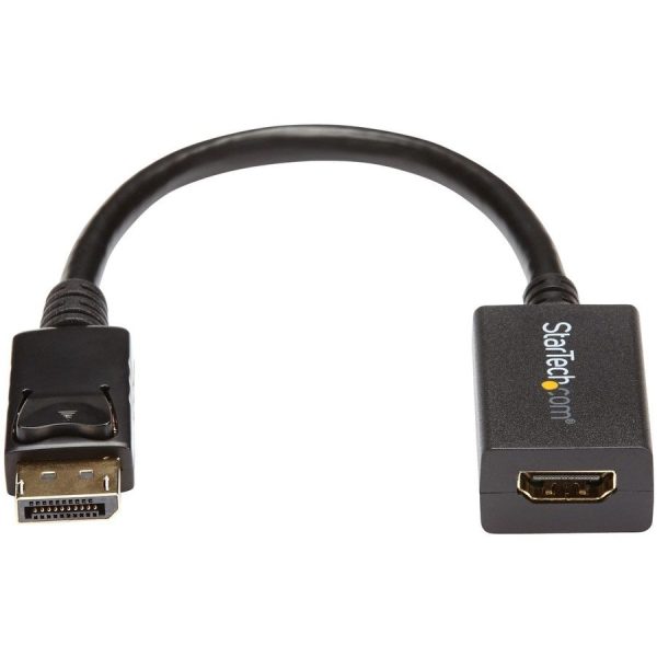 StarTech.com DisplayPort to HDMI Adapter, Passive DP 1,2 to HDMI Dongle, DP Male to HDMI Female Video Converter – Image 7