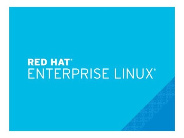 Red Hat Enterprise Linux Server - abonnement standard - 2 connecteurs, 1 nœud physique/2 nœuds virtuels