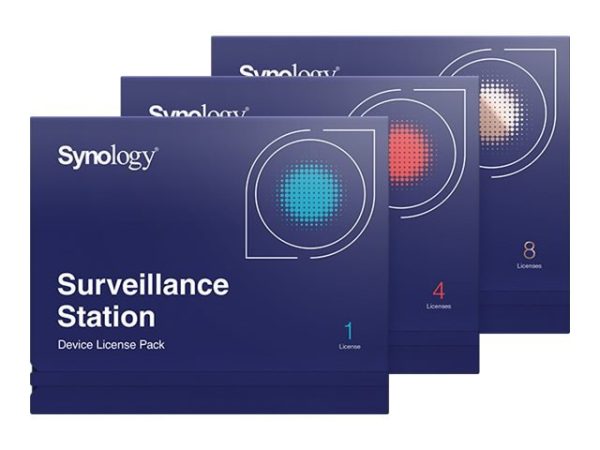 Synology Surveillance Device License Pack - licence - 4 caméras