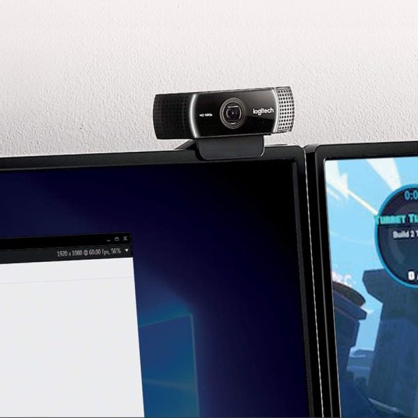 Logitech C922 Webcam - 2 Megapixel - 60 fps - USB 2.0 - 1 Each – Image 8