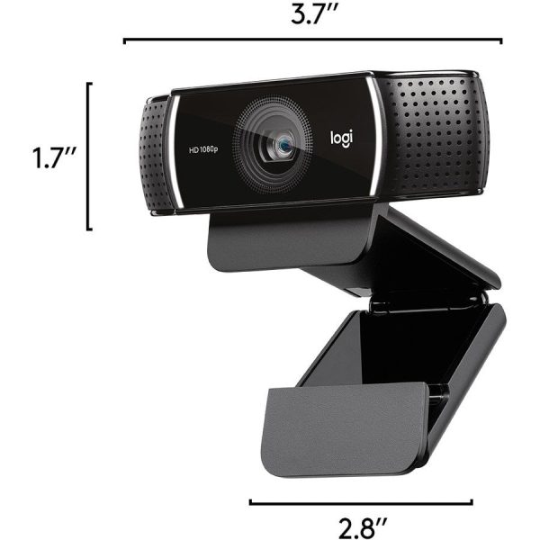 Logitech C922 Webcam - 2 Megapixel - 60 fps - USB 2.0 - 1 Each – Image 9