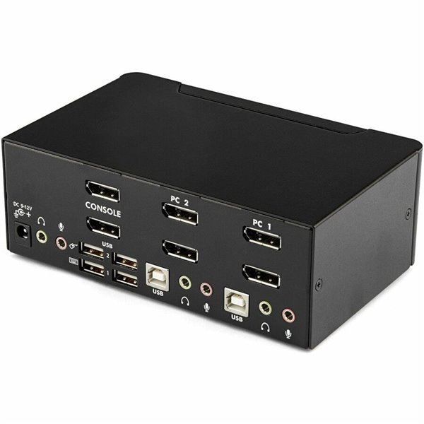 Commutateur KVM 2 ports DisplayPort StarTech.com, à deux moniteurs – 4K 60 Hz – Image 4