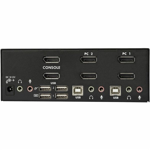 Commutateur KVM 2 ports DisplayPort StarTech.com, à deux moniteurs – 4K 60 Hz – Image 5