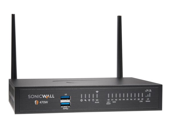 SonicWall TZ470W - Essential Edition - dispositif de sécurité - Wi-Fi 5 – Image 4