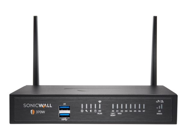 SonicWall TZ370W - Essential Edition - dispositif de sécurité - Wi-Fi 5 - avec 1 an de service TotalSecure – Image 3