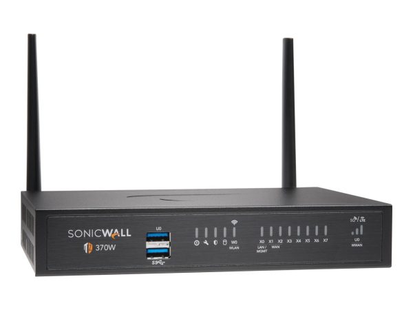 SonicWall TZ370W - Essential Edition - dispositif de sécurité - Wi-Fi 5 - avec 1 an de service TotalSecure – Image 4