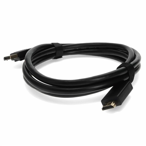 AddOn 6ft DisplayPort Male to HDMI Male Black Cable (Requires DP++) – Image 10