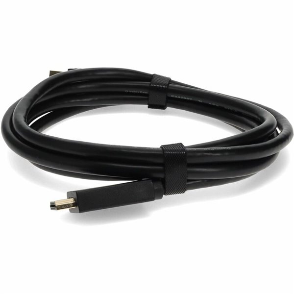 AddOn 6ft DisplayPort Male to HDMI Male Black Cable (Requires DP++) – Image 11