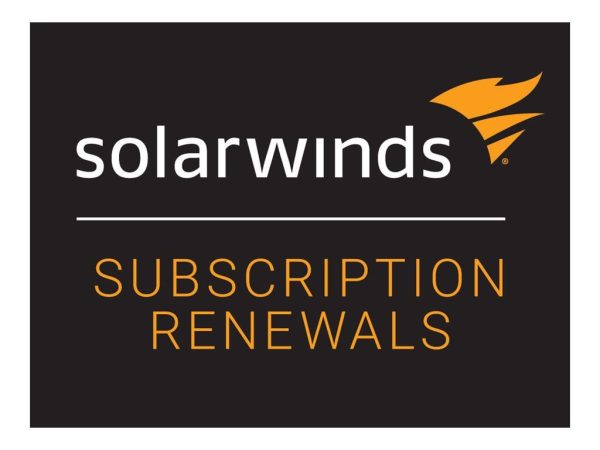 SolarWinds Network Configuration Manager DL1000 - renouvellement de la licence d'abonnement (1 an) - jusqu'à 1 000 noeuds