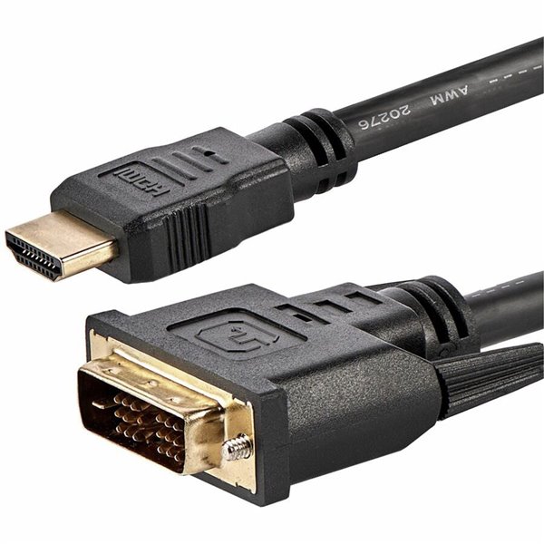 Câble HDMI à DVI-D 6 pi de StarTech.com - M/M - Câble d'adaptateur DVI à HDMI