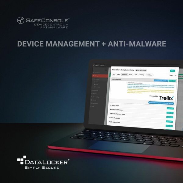 DataLocker SafeConsole Device Management Secure USB with Anti-Malware - License Renewal - 1 Device - 3 Year – Image 3