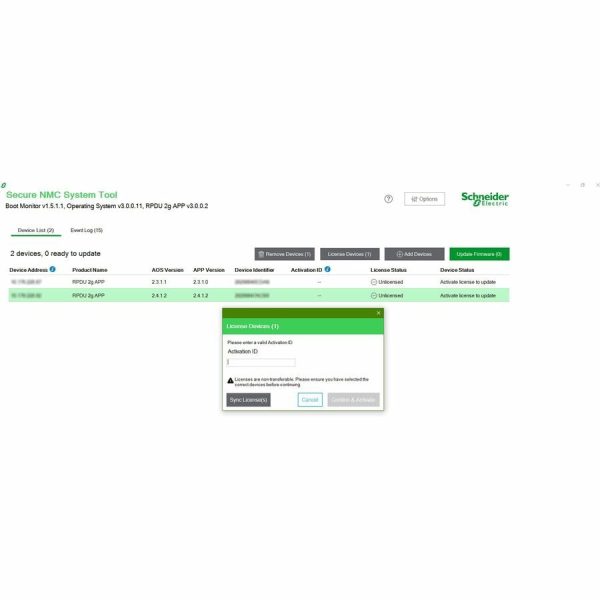 Schneider Electric Network Management Cards - License - 1 Device License - 1 Year – Image 6